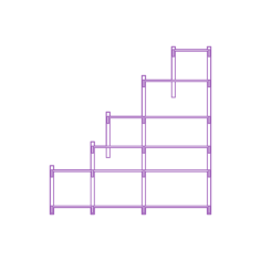 Fixtures Shelves Shelving Ikea Algot Wall Upright System 74 Inch Stepping Sketch Drawing Svg, Free Vectors File